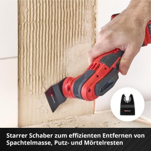 Set Multitool Einhell XL-PLUS-CASE 10 piese, cu accesorii pentru taiere si slefuire - Img 8