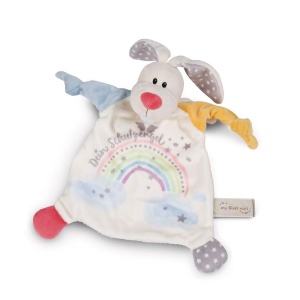 Set NICI Schmusetuch si Beissring Hase Schutzengel 32 x 30 cm pentru Nou-Nascuti - Img 3