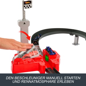Set Pista Hot Wheels Formula 1 cu 3 Masini Die-Cast 164 - McLaren, Red Bull, Williams - Img 5
