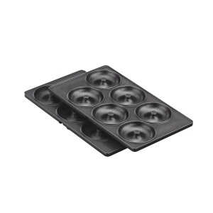 Set Placi Tefal Snack Collection pentru Donuts, Design Compact, Usor de Curatat - Img 3