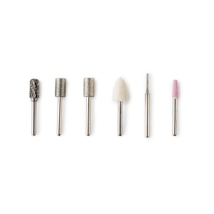 Set profesional manichiura si pedichiura Jata JBSM1200, 6 accesorii, USB, alb - Img 2