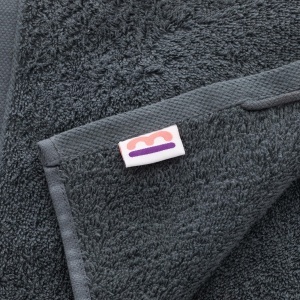 Set prosoape Todocama din 100 bumbac, 8 piese, gri inchis - Img 4