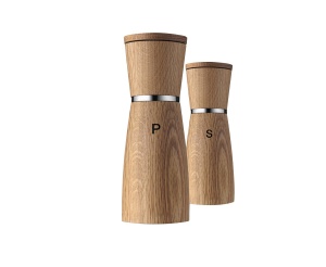 Set rasnite WMF Ceramill Nature 2 piese lemn si ceramica mecanism ajustabil - Img 3