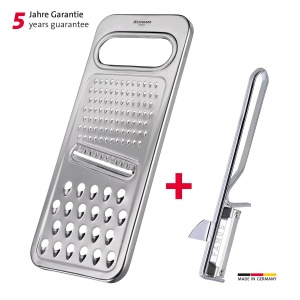 Set razatoare si curatator Westmark 100222E7 otel inoxidabil multifunctional argintiu - Img 3