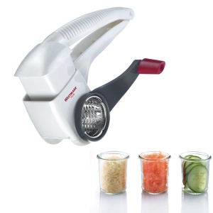 Set Razatoare si Peeler Westmark, InoxABS, AlbGriSilver, 3 Tromle - Img 2