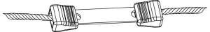 Set Reparare Electrozaun Kerbl 442018, 8 Piese, Inox, pentru Litze 3 mm - Img 8