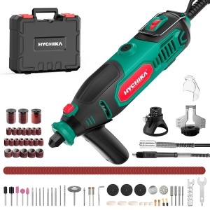 Set scule rotative HYCHIKA, 150W, 7 viteze, 167 accesorii, pentru slefuire si gravura - Img 9