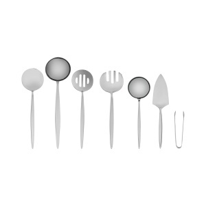 Set Servire Karaca Porto 7 piese din otel inoxidabil, elegant si durabil