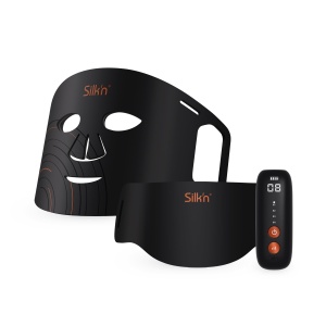 Set Silk'n Dual LED | Anti-imbatranire de inalta intensitate | Masca LED si masca de gat LED