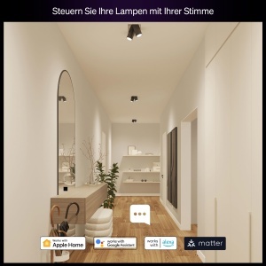 Set Start Philips Hue Essential Bridge 3 Becuri LED GU10 Smart, Alb si Culoare - Img 5