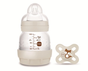 Set Sticle Anti-Colici MAM, 130 ml, cu Suport Extra Lent, Auto-sterilizare