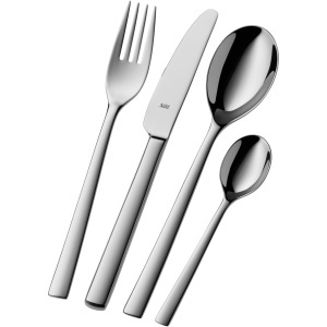 Set tacamuri 24 piese Silit Trend, inox Crominox, rezistent la zgarieturi - Img 8
