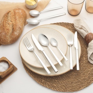 Set tacamuri Salter Winslow BW12427EU7 44 piese otel inoxidabil service pentru 6 persoane garantie 25 ani - Img 6