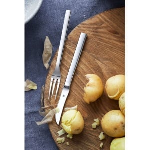 Set tacamuri WMF Nuova 2 piese otel inoxidabil Cromargan 16 cm rezistent la acizi - Img 2