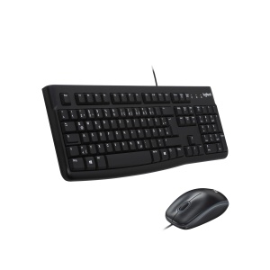 Set Tastatura si Maus Logitech MK120, USB, Standard, Design Ergonomic