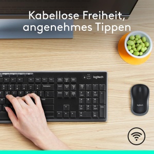 Set Tastatura si Maus Logitech MK270, Wireless, 36 luni autonomie, Standard - Img 2