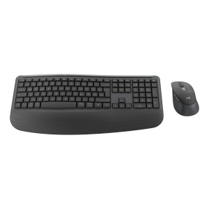 Set Tastatura si Maus Logitech Signature Comfort MK880, Bluetooth, Ergonomic