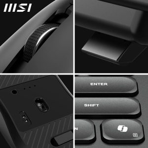 Set Tastatura si Maus MSI Forge K210 Wireless, 2.4 GHz, Reincarcabil - Img 7