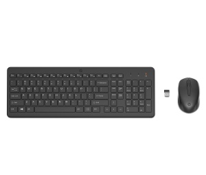 Set tastatura si mouse wireless HP 330, QWERTZ, 2,4 GHz, negru - Img 8