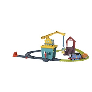 Set tren Fisher-Price HDY58 Thomas Friends 18 piese cu locomotiva motorizata albastru - Img 10
