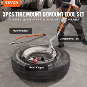 Set Unelte Demontare Anvelope VEVOR, 3 Piese, 571-622 mm, Constructie Din Otel - Img 2