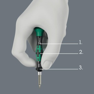 Set unelte Wera Tool-Check Modular Micro 1, 22 piese, pentru suruburi fine - Img 4