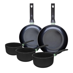 Set vase de gatit Fackelmann Brandao antiaderent PFAS-free pentru toate tipurile de plite
