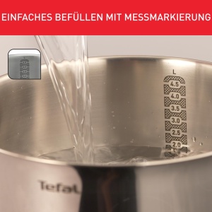 Set vase de gatit Tefal Daily Cook 11 piese otel inoxidabil antiaderent compatibil inductie - Img 6
