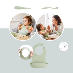 Set vase pentru bebelusi Babymoov Mini Arty 4 piese silicon BPA free - Img 4
