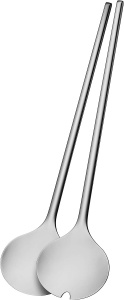 Set WMF Moto Salatschussel 3 piese Portelan si Cromargan Gri 26 cm - Img 6