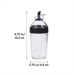 Shaker pentru Salate OXO Good Grips, 250 mL, Negru - Img 2