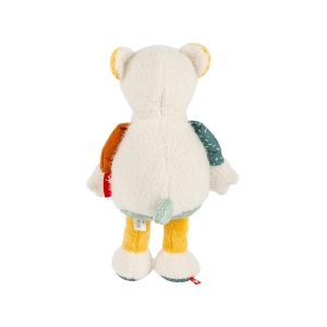 sigikid 43235 Jucarie de plus patchwork, multicolor/urs polar - Img 4