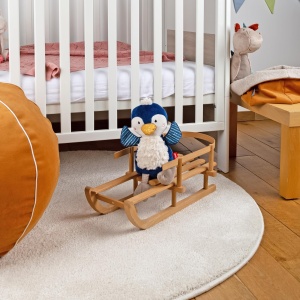SIGIKID 43274 Penguin Patchwork Sweety, plus, jucarie de plus, animal de plus, moale dragalas, culori clasice, de la 3 luni - Img 4
