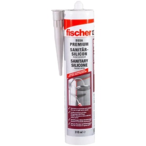Silikon sanitare Fischer DSSA BG, 310 ml, culoare bej, ideal pentru baie si bucatarie - Img 6