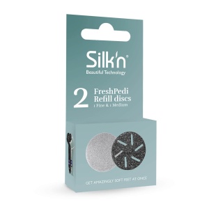 Silk'n Silk'n FreshPedi Corpuri de slefuit de schimb, fine si medii