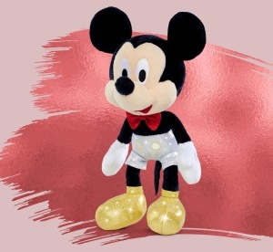 Simba Disney 100 Mickey Mouse 25cm Jucarie Plus Glitzeroutfit - Img 5