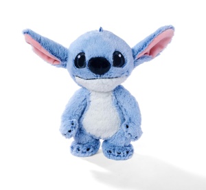 Simba Disney Live Action Stitch, 6315870511 figurina de plus moale si dragalasa de 25 cm, fidela originalului, in picioare, Pentru bebelusi si copii de la 0 luni