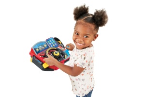 Simulator de condus interactiv VTech Turbo cu LCD, pentru copii 3-8 ani - Img 5