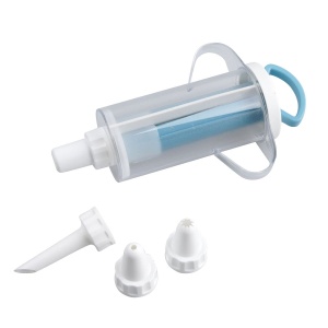 Siringa pentru decorat Zenker 42805, 2 camere, 4 duze, 15 cm