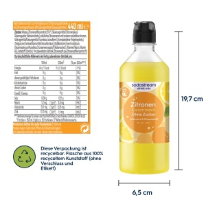 Sirope SodaStream Zmeura 4x440ml - Fara Zahar, Aromatizat Natural - Img 2
