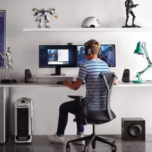 Sistem audio 2.1 Logitech Z625, THX, 400W, negru - Img 9