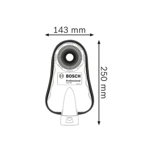 Sistem de aspirare praf Bosch GDE 68, compatibil cu toate aparatele de gaurit, max. 68 mm - Img 3