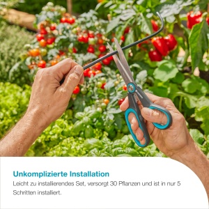 Sistem de irigare automata Gardena AquaBloom L, solar, pentru 30 plante, instalare usoara - Img 3