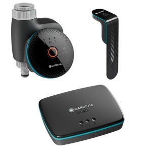 Sistem de Irigare Automata Gardena Smart Sensor Control Set, Include Senzor Umiditate, Ventil de Calitate