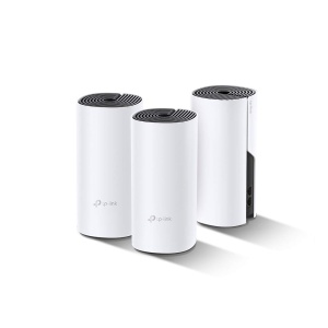 Sistem WLAN Mesh TP-Link Deco P9, Dualband 1200Mbits, 3 Pack, Alb