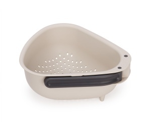 Sita compacta Joseph Joseph Droplet cu manere pliabile design ergonomic culoare Stone - Img 2