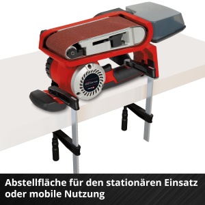 Slefuitor cu banda Einhell TP-BS 18457 Li BL-Solo Motor Brushless 18V Rosu - Img 7