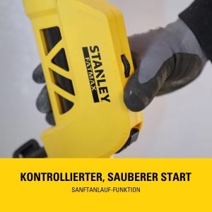 Slefuitor de perete STANLEY FATMAX SFMEE500S-QS, 750W, 225mm, NegruGalben - Img 8