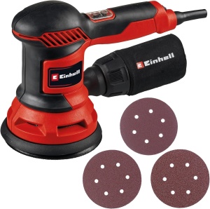 Slefuitor orbital Einhell TC-RS 425 E, 425 W, diametru 125 mm, cu absorbtie de praf