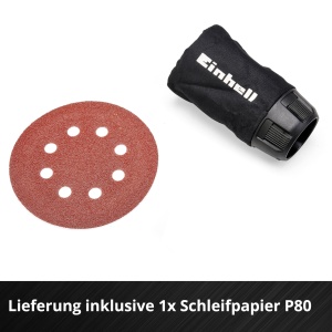 Slefuitor orbital Einhell TE-RS 18 Li-Solo Power X-Change fara acumulator - Img 7